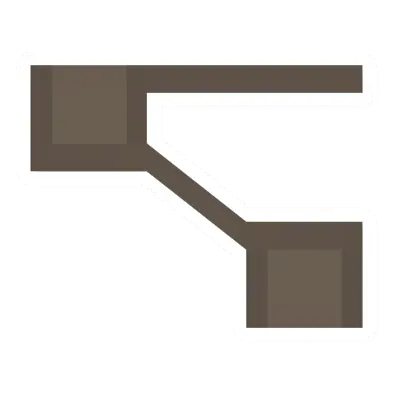 Unturned Wooden Stairs barricade icon