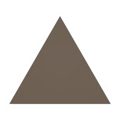 Unturned Triangular Wooden Roof barricade icon
