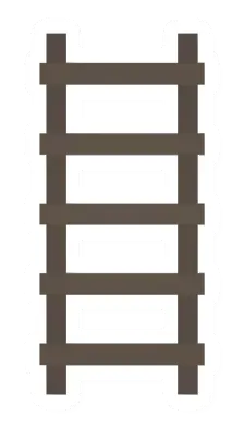 Unturned Wooden Ladder barricade icon