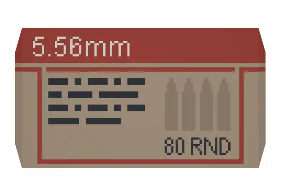 Unturned 5.56mm Ammo Crate supply icon