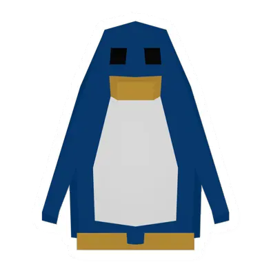 Unturned Blue Penguin barricade icon