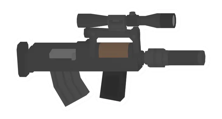 Unturned Groza S gun icon