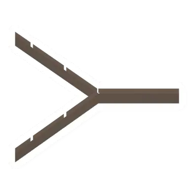 Unturned U-Shaped Wooden Stairs barricade icon