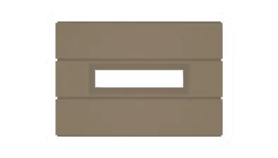 Unturned Narrow Brick Window barricade icon