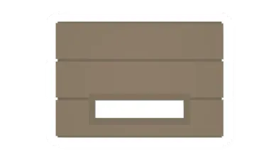 Unturned Narrow Brick Window barricade icon