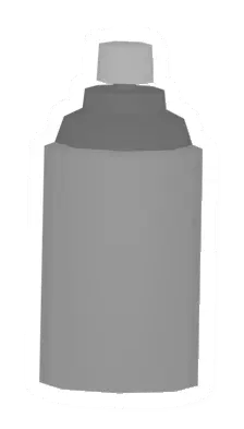 Unturned Spray Can "Gray" item icon