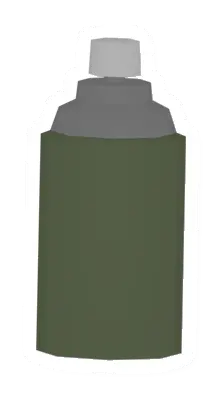Unturned Spray Can "Military Green" item icon