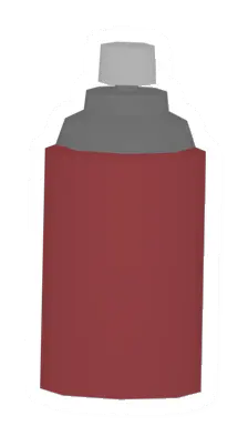 Unturned Spray Can "Red" item icon