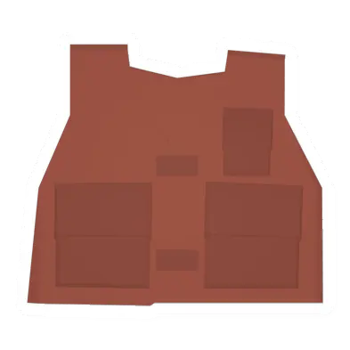 Unturned Red Fishing Vest clothing icon