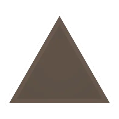 Unturned Triangular Wooden Floor barricade icon