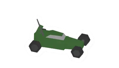 Unturned Green Toy Car barricade icon
