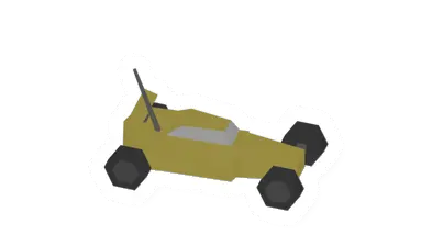 Unturned Yellow Toy Car barricade icon