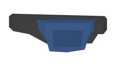 Unturned Blue Fanny Pack clothing icon