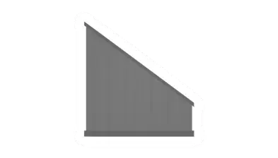 Unturned Metal Ramp Wall barricade icon