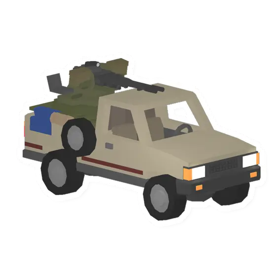 Unturned HAYLEX-85MG Technical vehicle icon