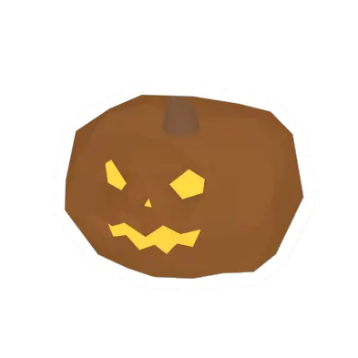 Unturned Jack-o'-lantern barricade icon