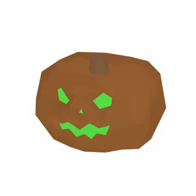 Unturned Jack-o'-lantern barricade icon