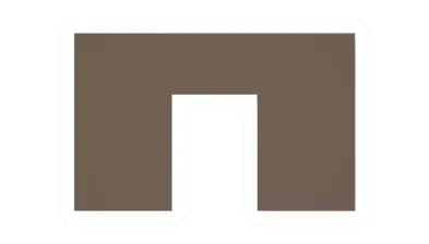 Unturned Wooden Doorway barricade icon