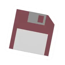 Unturned Red Floppy supply icon
