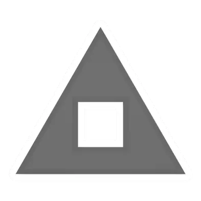 Unturned Triangular Metal Hole barricade icon