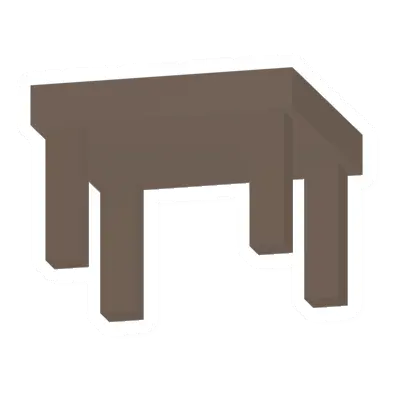Unturned Wooden Table barricade icon