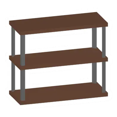 Unturned Pine Shelves barricade icon