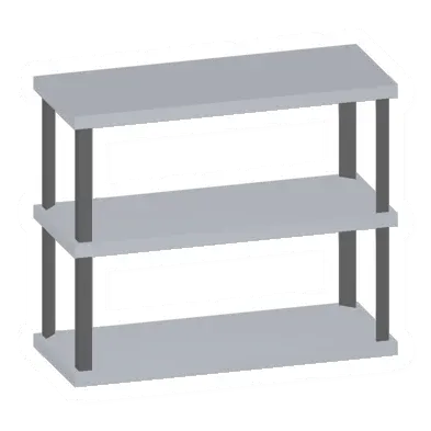 Unturned Poplar Shelves barricade icon