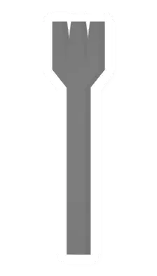 Unturned Fork melee weapon icon