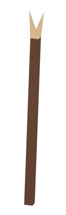 Unturned Wooden Spear melee weapon icon