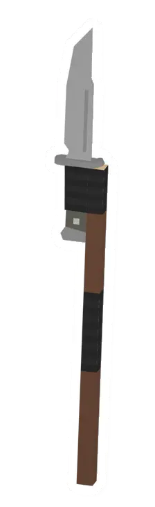Unturned Bowie Knife Spear melee weapon icon