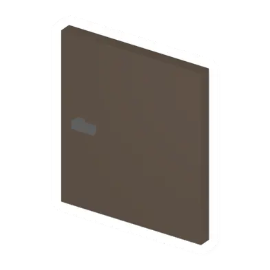 Unturned Locked Maple Door barricade icon