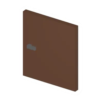 Unturned Locked Pine Door barricade icon