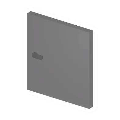 Unturned Locked Iron Door barricade icon