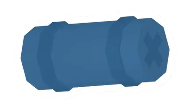 Unturned Blue Bedroll barricade icon