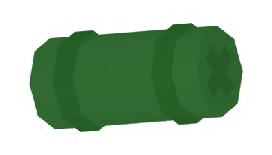 Unturned Green Bedroll barricade icon