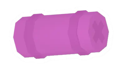 Unturned Pink Bedroll barricade icon
