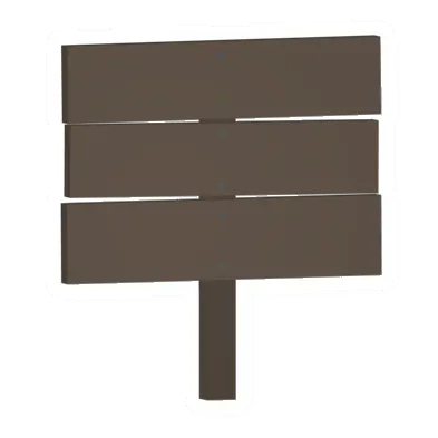 Unturned Locked Maple Sign barricade icon