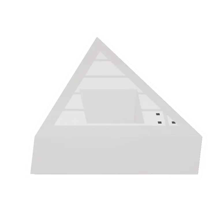 Unturned Birch Triangular Hole barricade icon