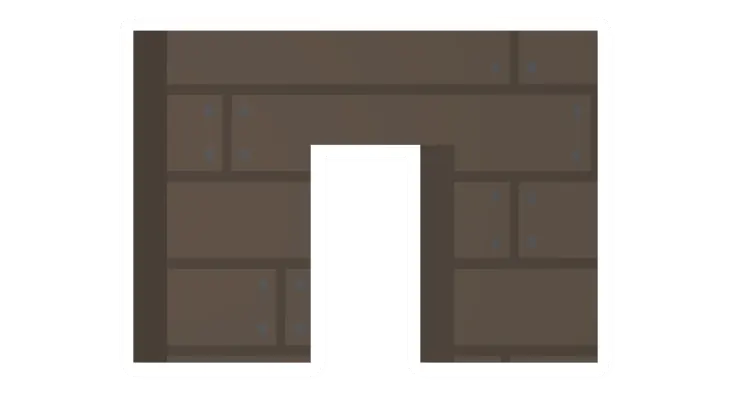 Unturned Maple Doorway barricade icon