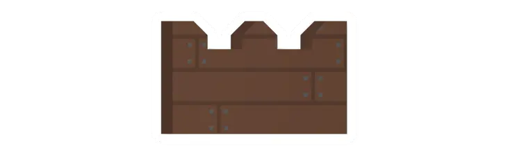 Unturned Pine Castle Spiked Rampart barricade icon