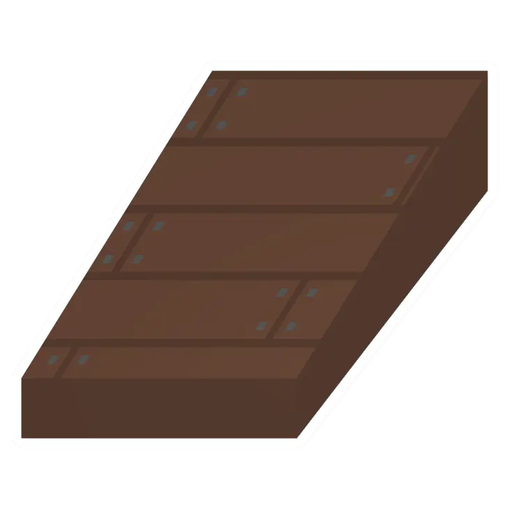 Unturned Pine Ramp barricade icon