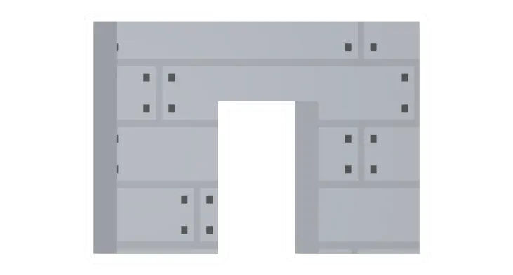 Unturned Poplar Doorway barricade icon