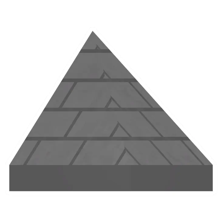 Unturned Stone Corner Ramp (Outter) barricade icon