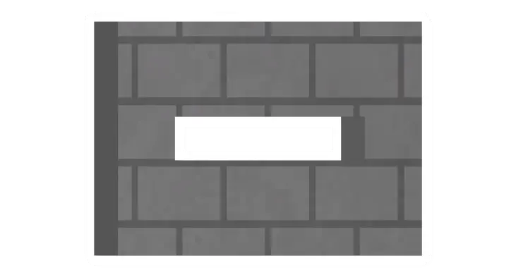 Unturned Stone Horizontal Window (High) barricade icon