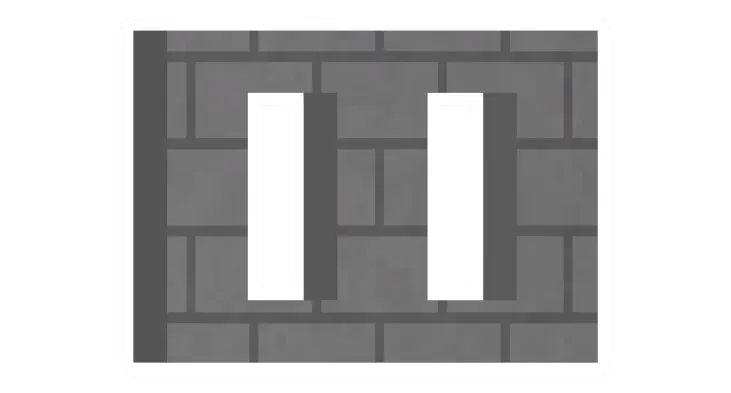 Unturned Stone Vertical Window (Sides) icon