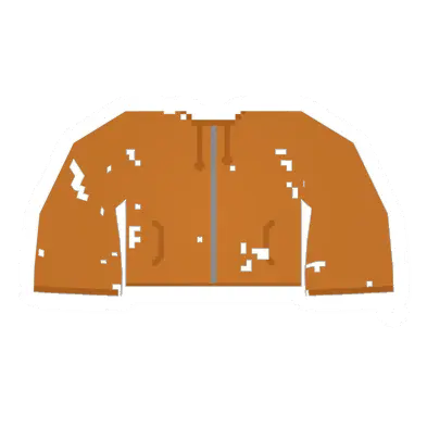 Unturned Worn Orange Hoodie clothing icon