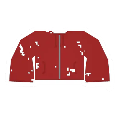 Unturned Worn Red Hoodie clothing icon