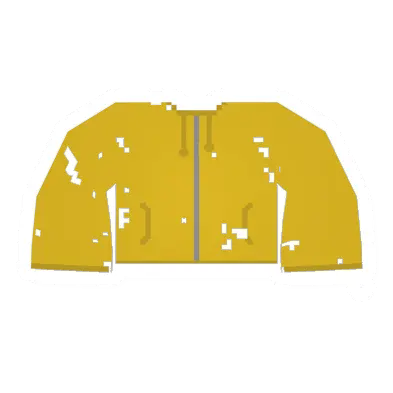 Unturned Worn Yellow Hoodie clothing icon