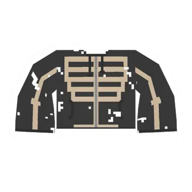 Unturned Worn Skeleton Hoodie clothing icon