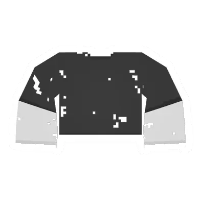 Unturned Worn Black Layered Shirt clothing icon